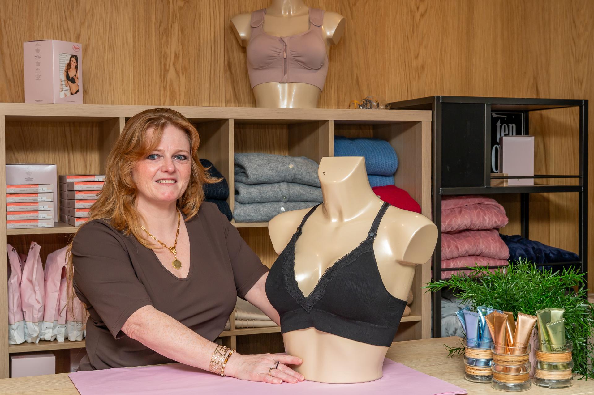 Chantal na haar borstverkleining